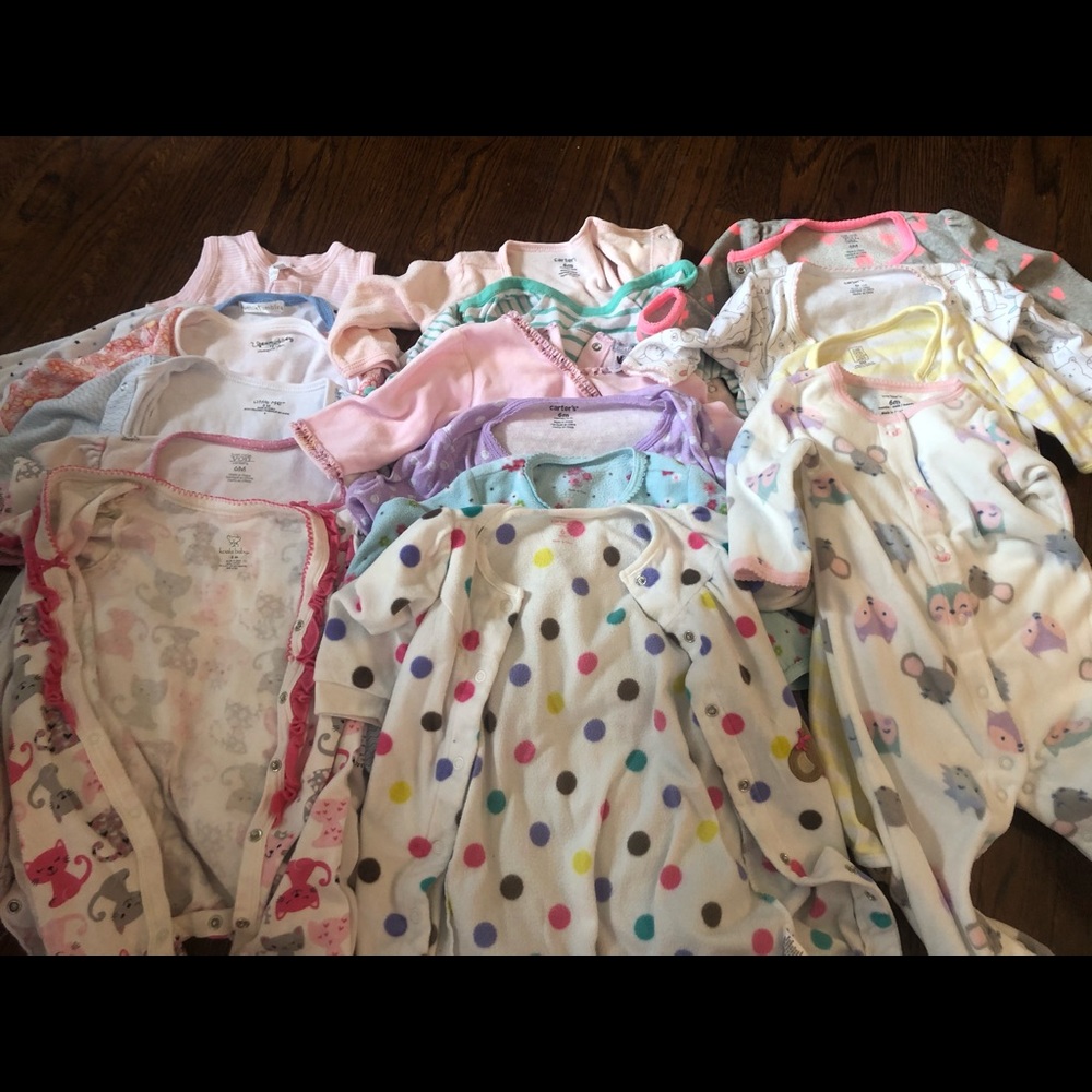 16 baby girl pajamas